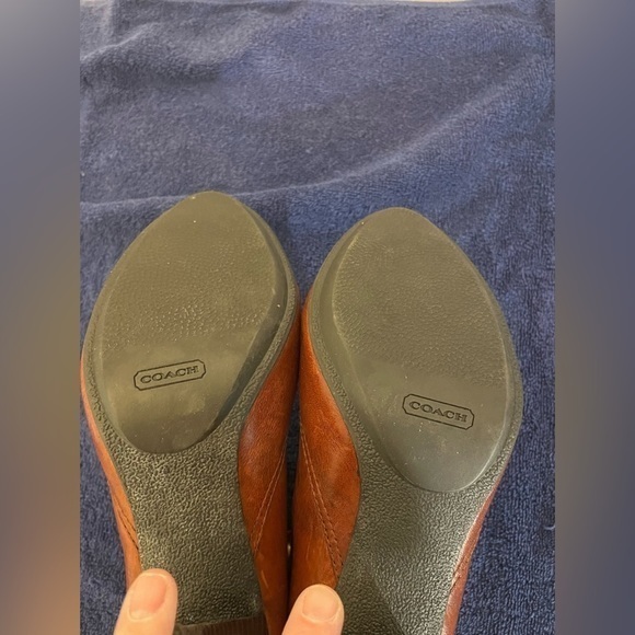 Vintage Women Coach Aliza Waxy Leather Ankle Boots  7.5 🔥😍🫦💥🔥 - Picture 6 of 6